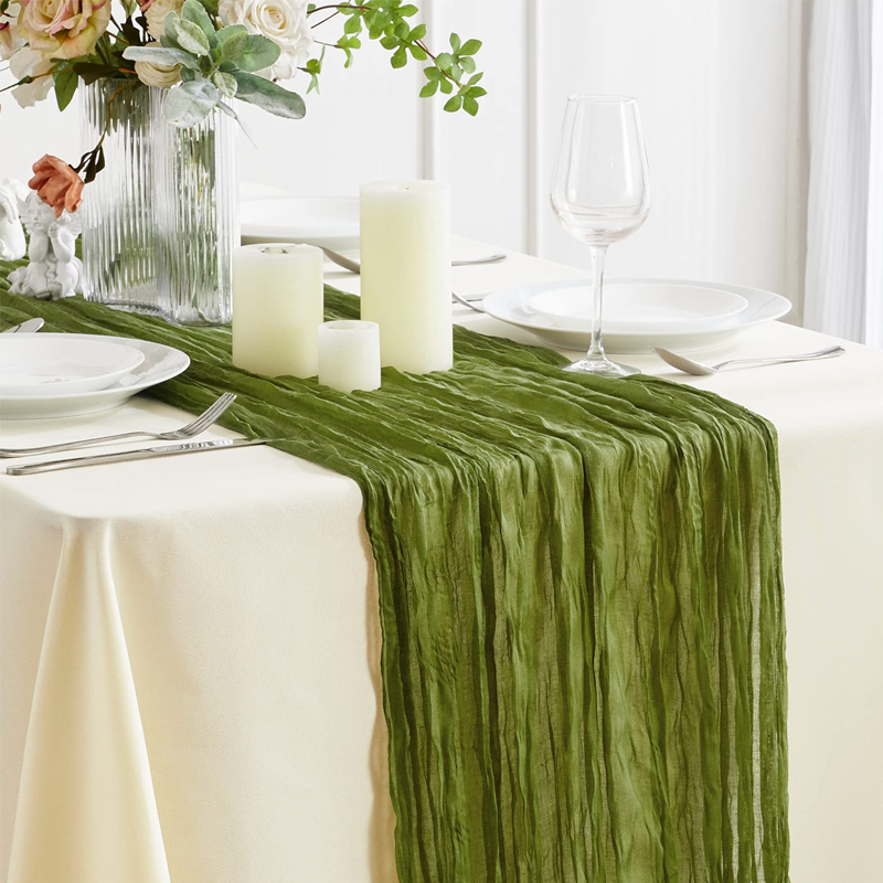 Bohemian Table Runner for Wedding & Party Decor
