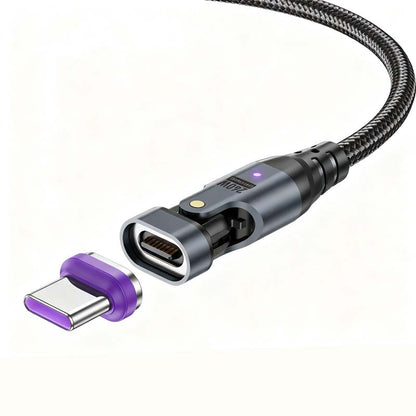 🥇The Innovation of 2026🥇PD 240W 180° Rotation Magnetic Charging Cable📢📢30% OFF !! ⏰
