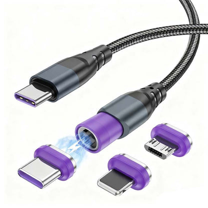 🥇The Innovation of 2026🥇PD 240W 180° Rotation Magnetic Charging Cable📢📢30% OFF !! ⏰