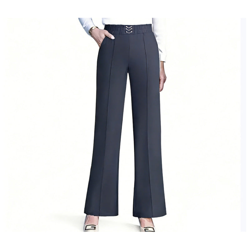📢📢30% OFF !! ⏰Women's High-Waist Wide-Leg Trousers