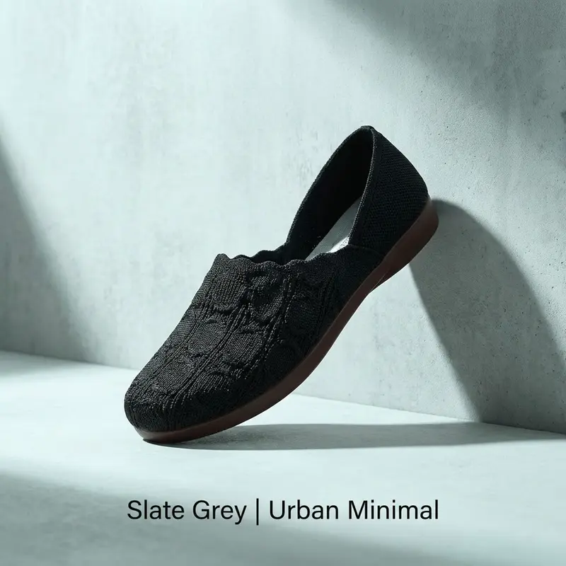 📢📢40% OFF !! ⏰Women's Breathable Woven Slip-On Flats🥿