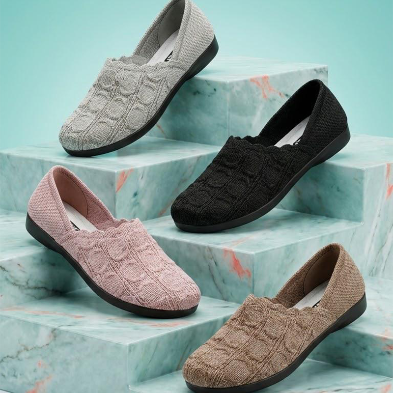 📢📢40% OFF !! ⏰Women's Breathable Woven Slip-On Flats🥿