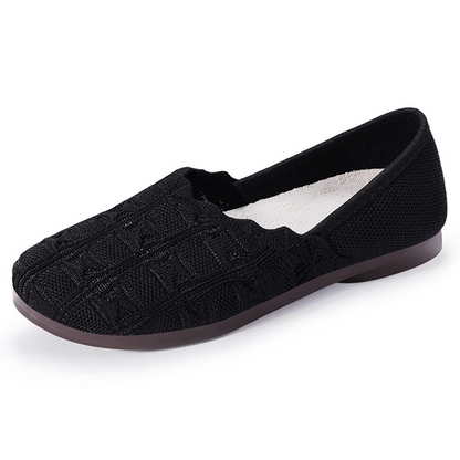 📢📢40% OFF !! ⏰Women's Breathable Woven Slip-On Flats🥿