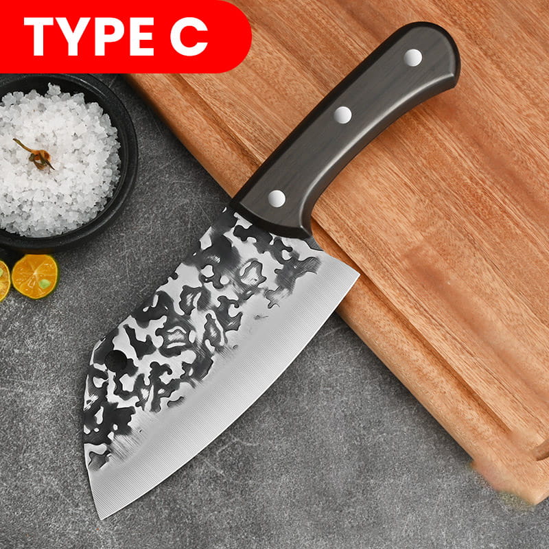 📢📢40% OFF !! ⏰Stainless Steel Kitchen Knife with Ergonomic Handle