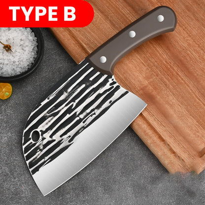 📢📢40% OFF !! ⏰Stainless Steel Kitchen Knife with Ergonomic Handle