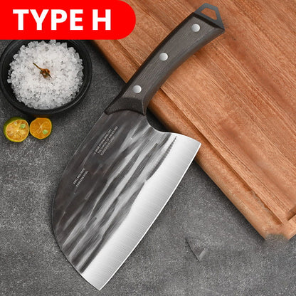 📢📢40% OFF !! ⏰Stainless Steel Kitchen Knife with Ergonomic Handle