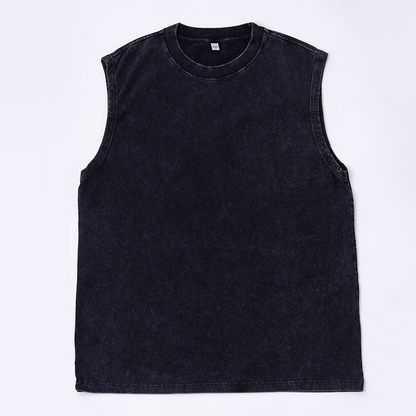 📢📢30% OFF !! ⏰Men's Vintage Wash Sleeveless Tank Top