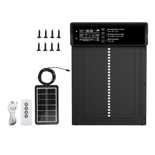 📢📢40% OFF !! ⏰Solar Automatic Chicken Coop Door