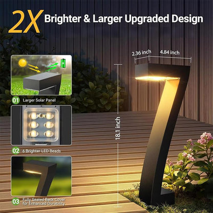 📢📢40% OFF !! ⏰🔆Creative, waterproof solar path lights🏡💡Highly efficient solar energy, weatherproof, no electricity costs💰