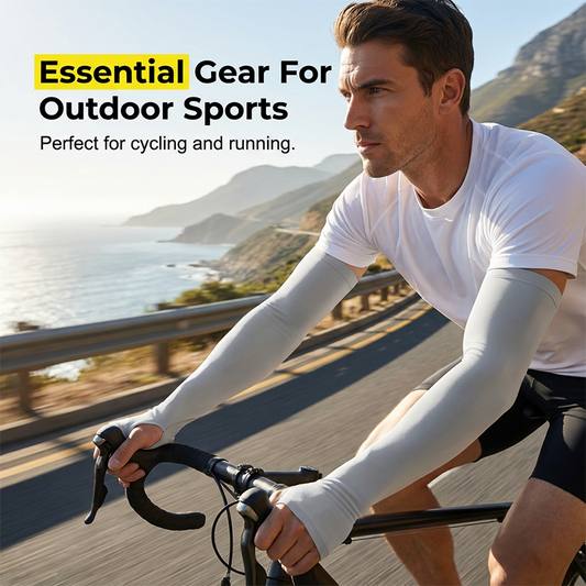 📢📢40% OFF !! ⏰Men's Cooling High-Elasticity Arm Sleeves