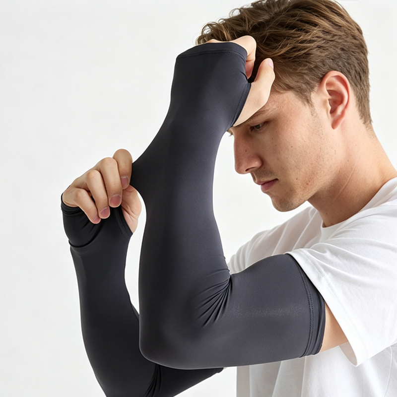 📢📢40% OFF !! ⏰Men's Cooling High-Elasticity Arm Sleeves