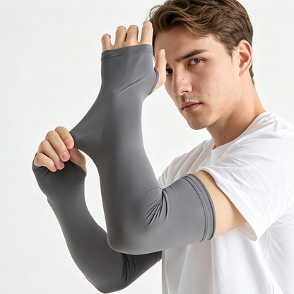 📢📢40% OFF !! ⏰Men's Cooling High-Elasticity Arm Sleeves