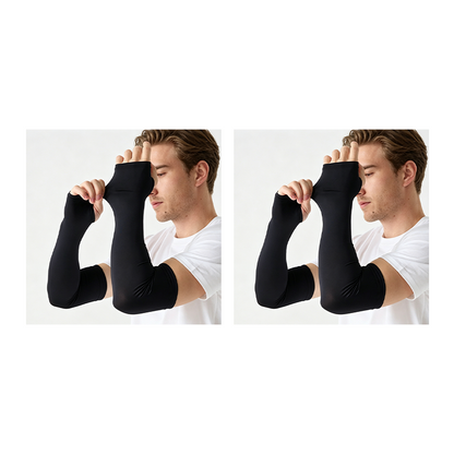 📢📢40% OFF !! ⏰Men's Cooling High-Elasticity Arm Sleeves