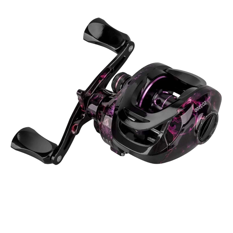 📢📢40% OFF !! ⏰Advanced Baitcasting Fishing Reel with Drag Alarm & Precision Brakes