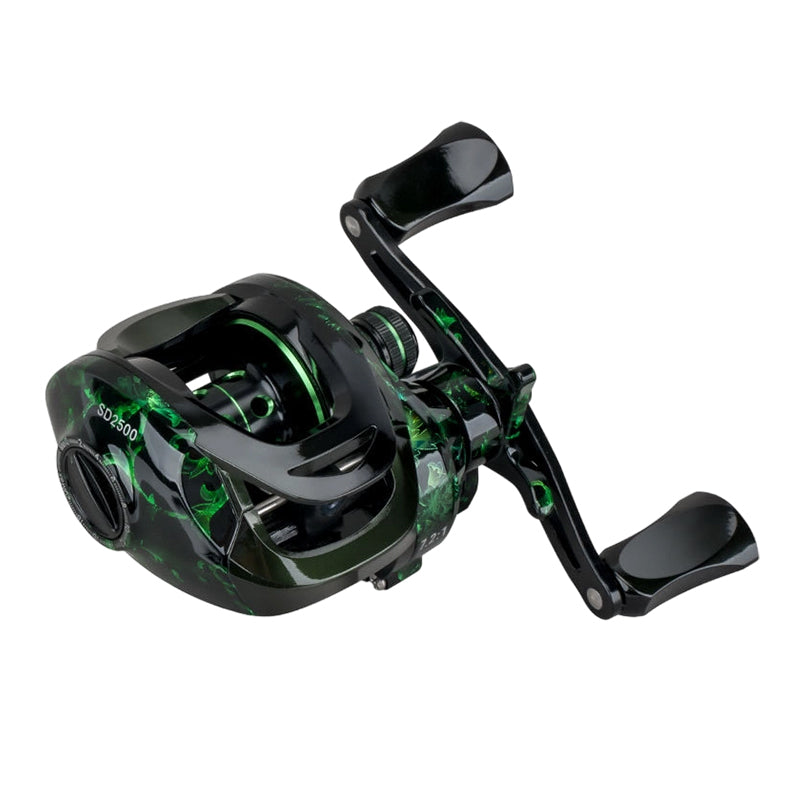 📢📢40% OFF !! ⏰Advanced Baitcasting Fishing Reel with Drag Alarm & Precision Brakes
