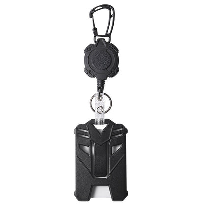 📢📢30% OFF !! ⏰Retractable Heavy Duty Badge Reel with Card Holder