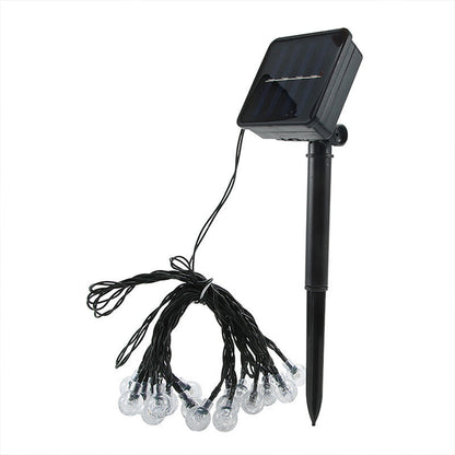 📢📢50% OFF !! ⏰Waterproof Bubble Solar String Lights for Patio