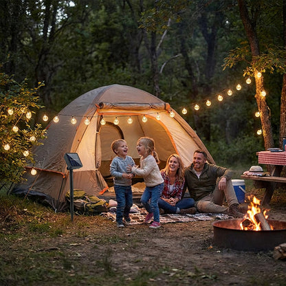 📢📢50% OFF !! ⏰Waterproof Bubble Solar String Lights for Patio