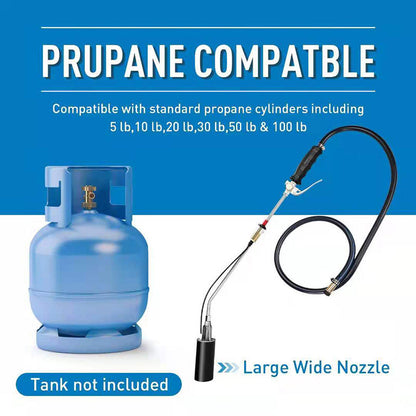 📢📢30% OFF !! ⏰Heavy-Duty Propane Torch Weed Burner for Garden