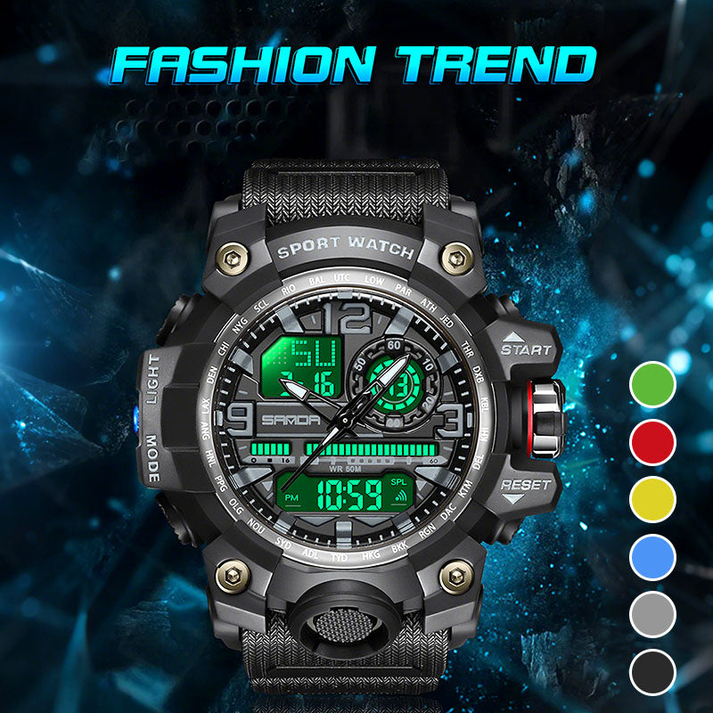 📢📢40% OFF !! ⏰Men's Fashion Multifunctional Waterproof Luminous Watch