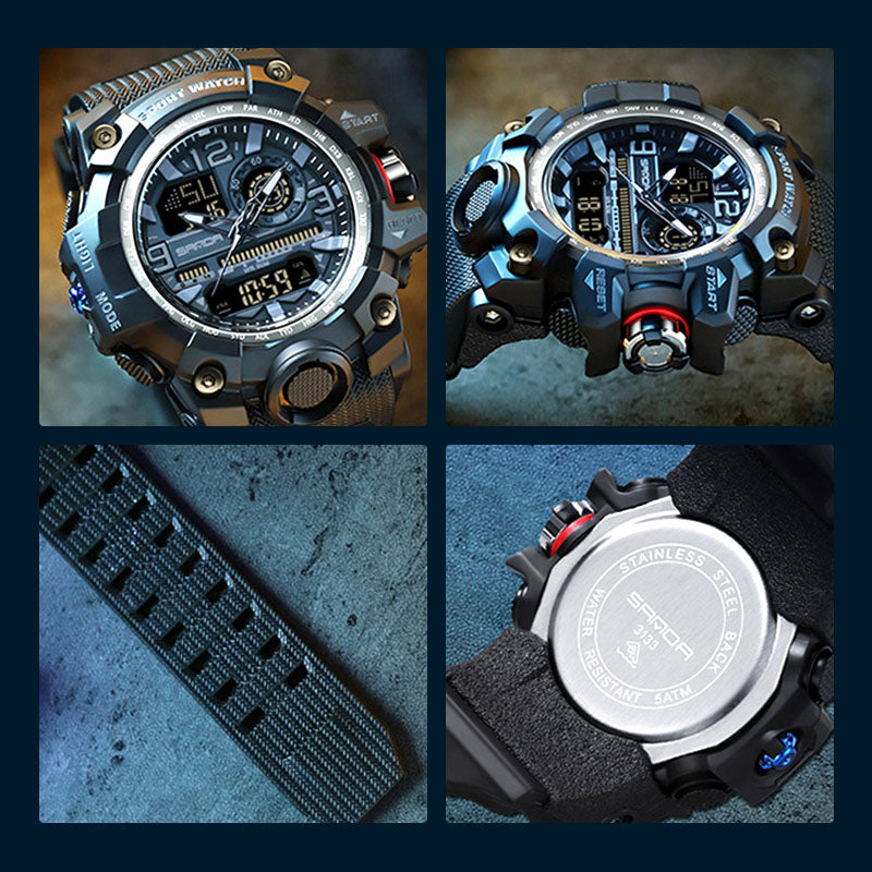 📢📢40% OFF !! ⏰Men's Fashion Multifunctional Waterproof Luminous Watch
