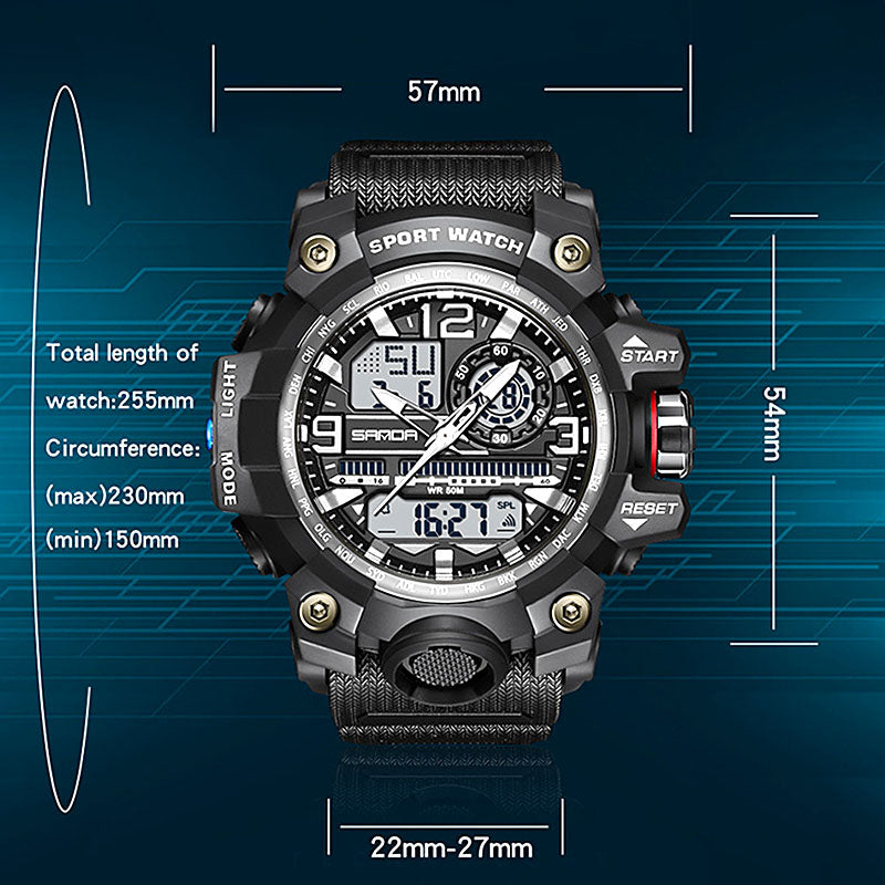 📢📢40% OFF !! ⏰Men's Fashion Multifunctional Waterproof Luminous Watch