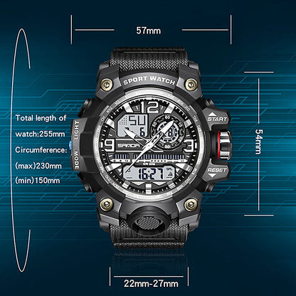 📢📢40% OFF !! ⏰Men's Fashion Multifunctional Waterproof Luminous Watch