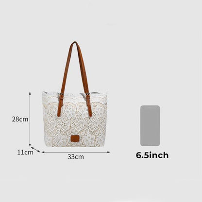 📢📢30% OFF !! ⏰Elegant Lace Large Capacity Tote Bag