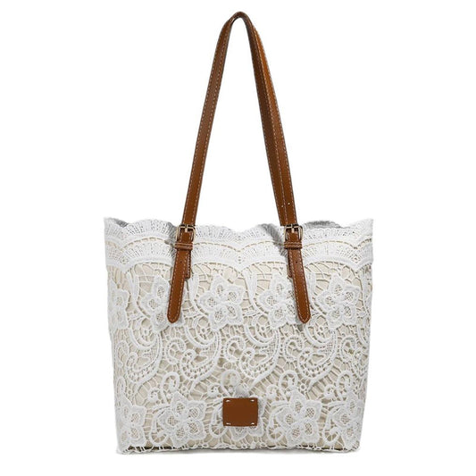 📢📢30% OFF !! ⏰Elegant Lace Large Capacity Tote Bag