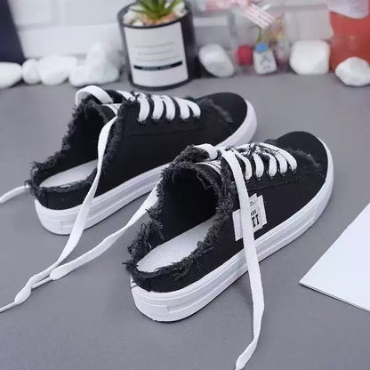 📢📢40% OFF !! ⏰Women's Denim Mule Sneakers