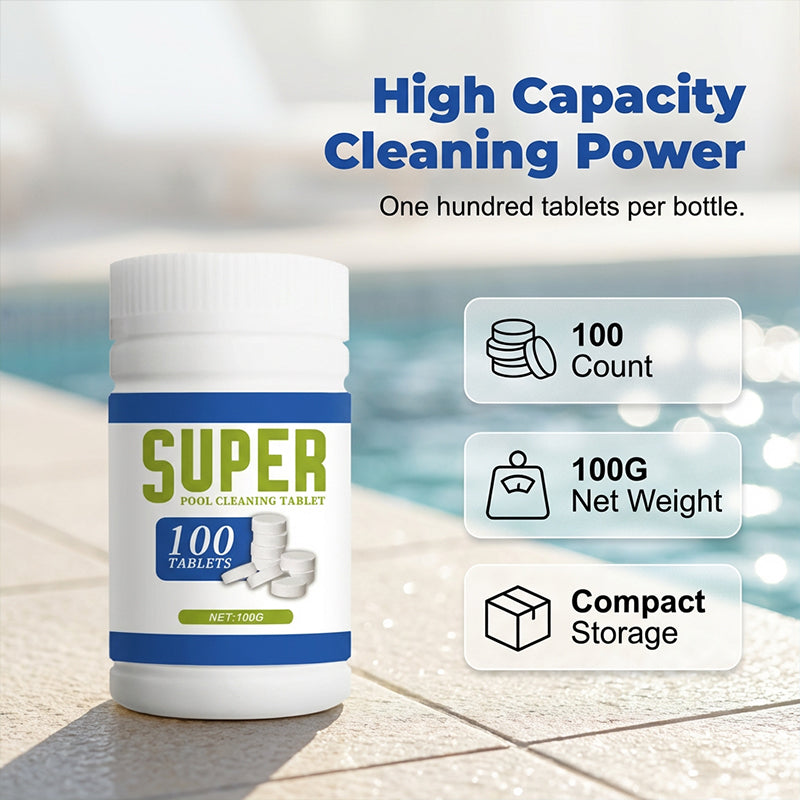 📢📢BUY 5 GET 5 FREE⏰Multi-Action Pool Cleaning Tablets