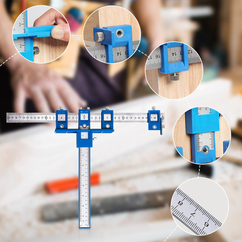 📢📢30% OFF !! ⏰Adjustable Cabinet Hardware Jig for Woodworking