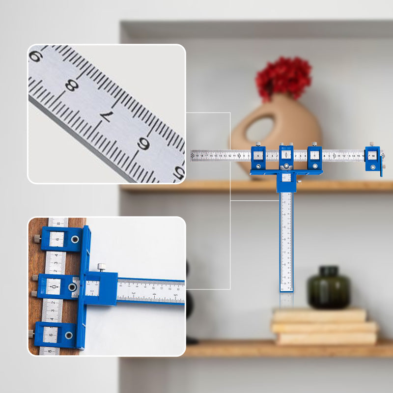 📢📢30% OFF !! ⏰Adjustable Cabinet Hardware Jig for Woodworking