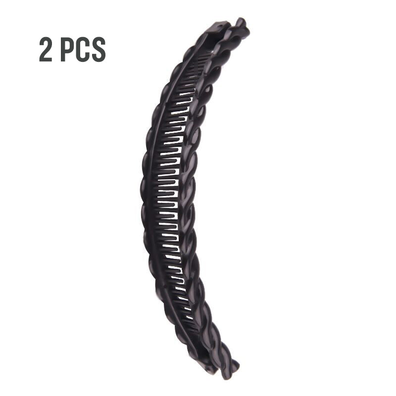 Effortless Styling Flexible Hair Comb Clip