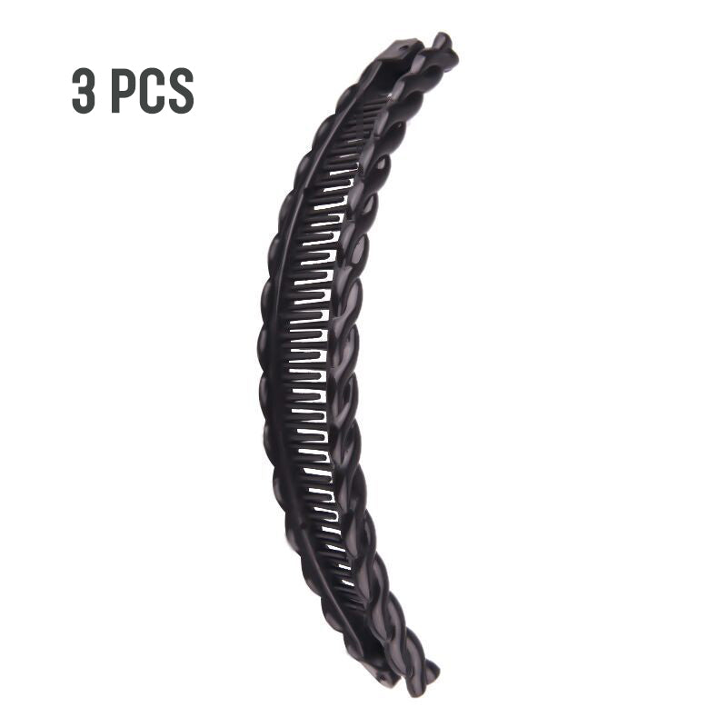 Effortless Styling Flexible Hair Comb Clip
