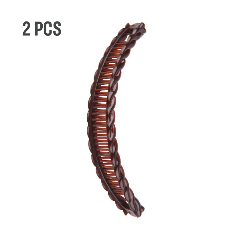 Effortless Styling Flexible Hair Comb Clip