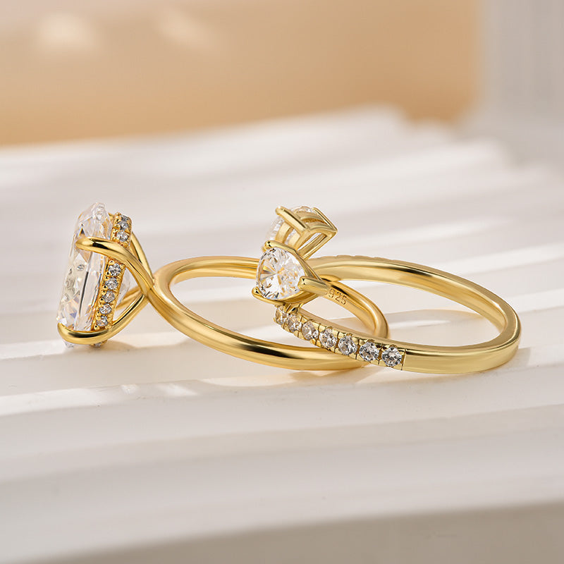 📢📢40% OFF !! ⏰Sparkly Teardrop Open Ring for Women