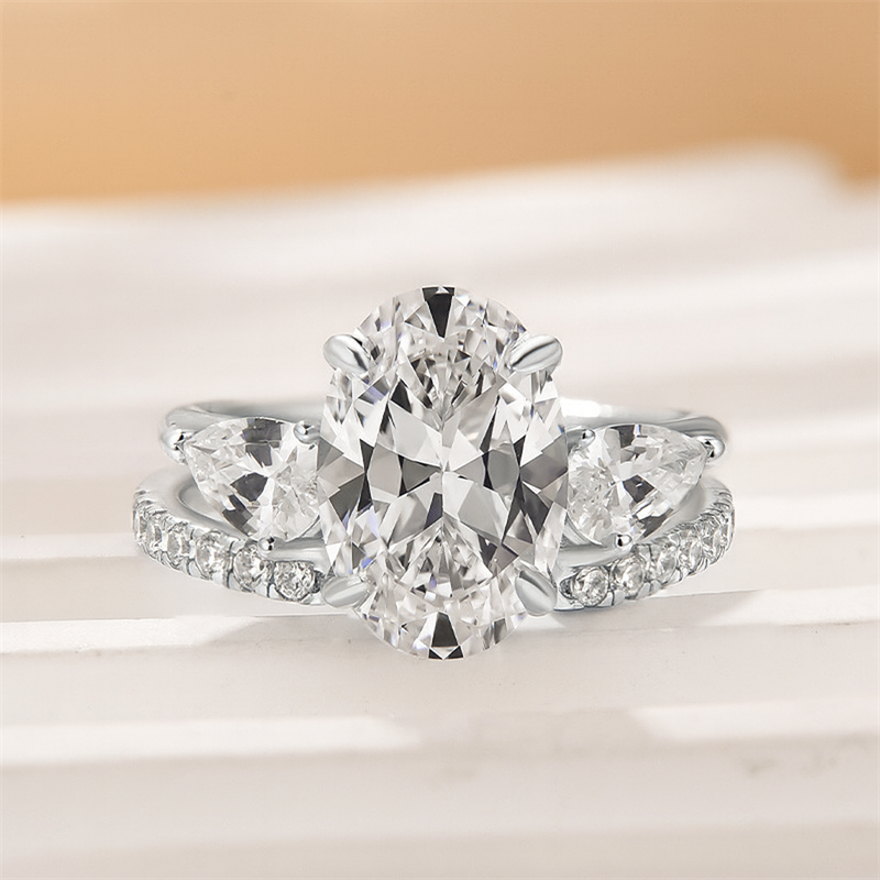 📢📢40% OFF !! ⏰Sparkly Teardrop Open Ring for Women