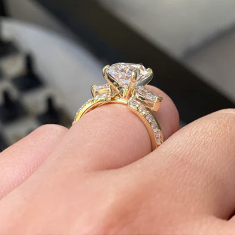 📢📢40% OFF !! ⏰Sparkly Teardrop Open Ring for Women