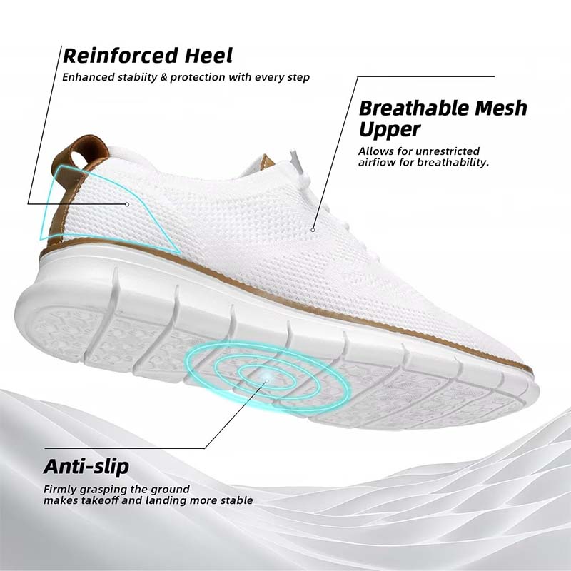 📢📢30% OFF !! ⏰Men's Breathable Knit Casual Dress Shoes