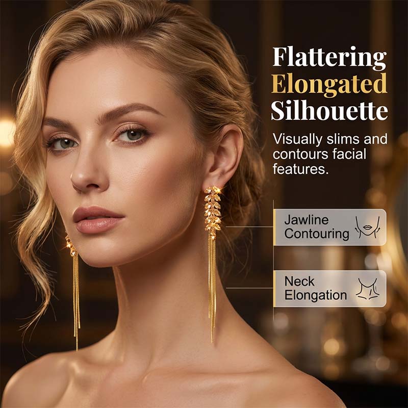📢📢30% OFF !! ⏰Elegant Wheat Tassel Earrings