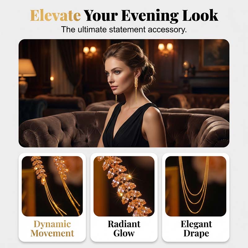 📢📢30% OFF !! ⏰Elegant Wheat Tassel Earrings