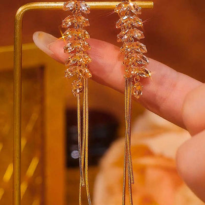 📢📢30% OFF !! ⏰Elegant Wheat Tassel Earrings