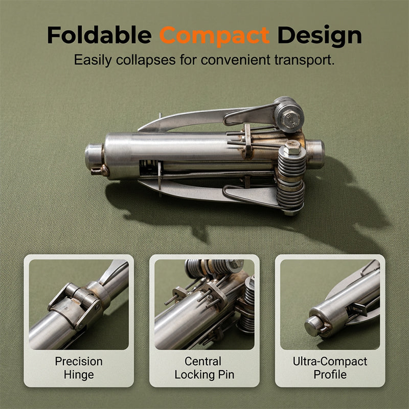 📢📢30% OFF !! ⏰Stainless Steel Folding Grappling Hook
