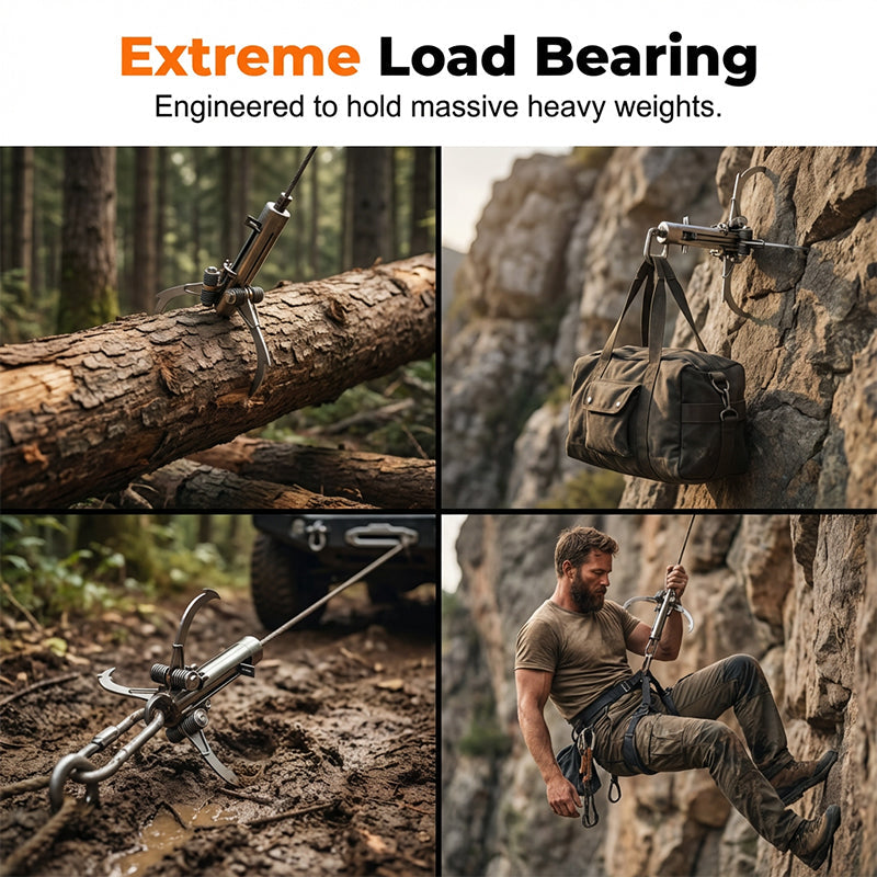 📢📢30% OFF !! ⏰Stainless Steel Folding Grappling Hook