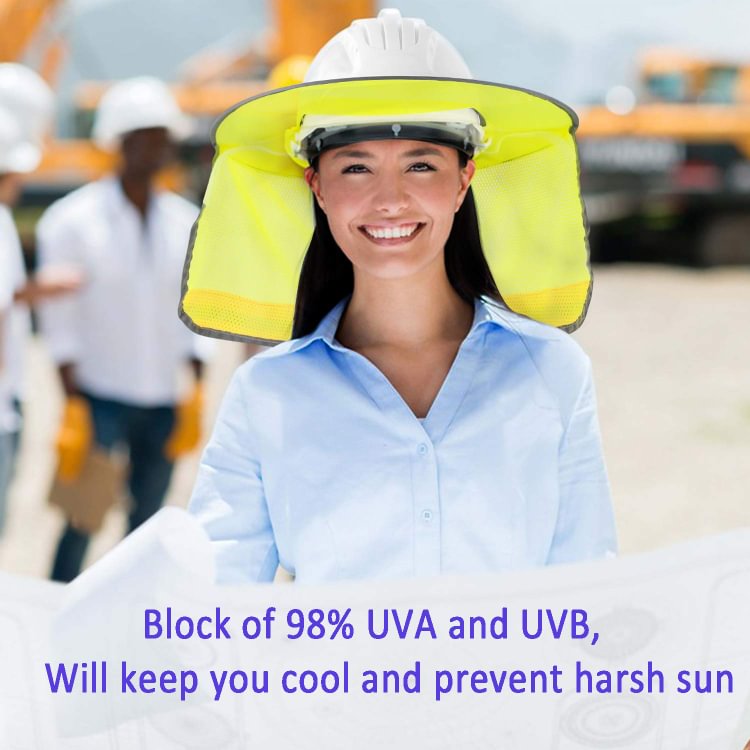 📢📢30% OFF !! ⏰Hard Hat Sun Shield