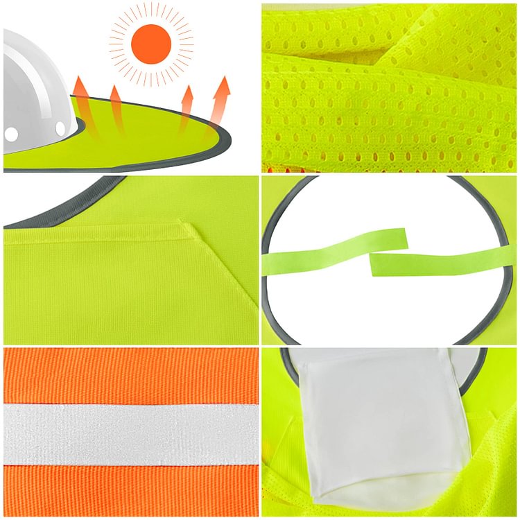 📢📢30% OFF !! ⏰Hard Hat Sun Shield