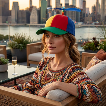 📢📢30% OFF !! ⏰Colorful Propeller Baseball Cap