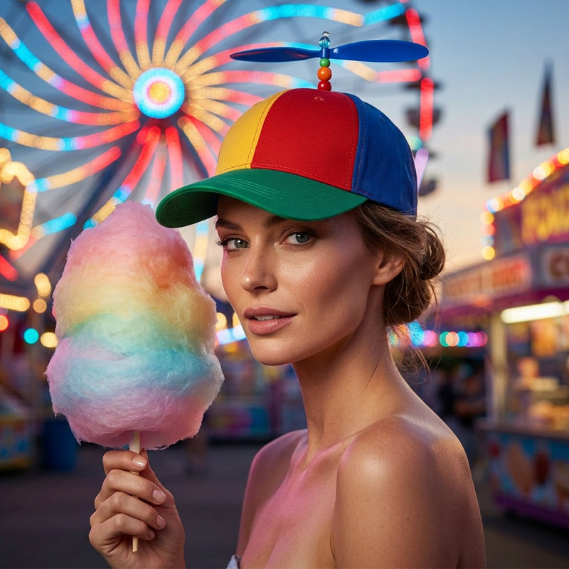 📢📢30% OFF !! ⏰Colorful Propeller Baseball Cap