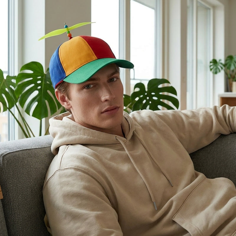 📢📢30% OFF !! ⏰Colorful Propeller Baseball Cap